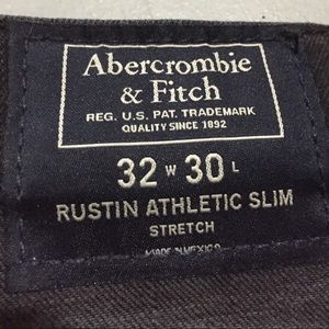 Abercrombie & Fitch Jeans - Abercrombie Black Washed Denim Jean Abercrombie & Fitch Jeans - Abercrombie Black Washed Denim Jean